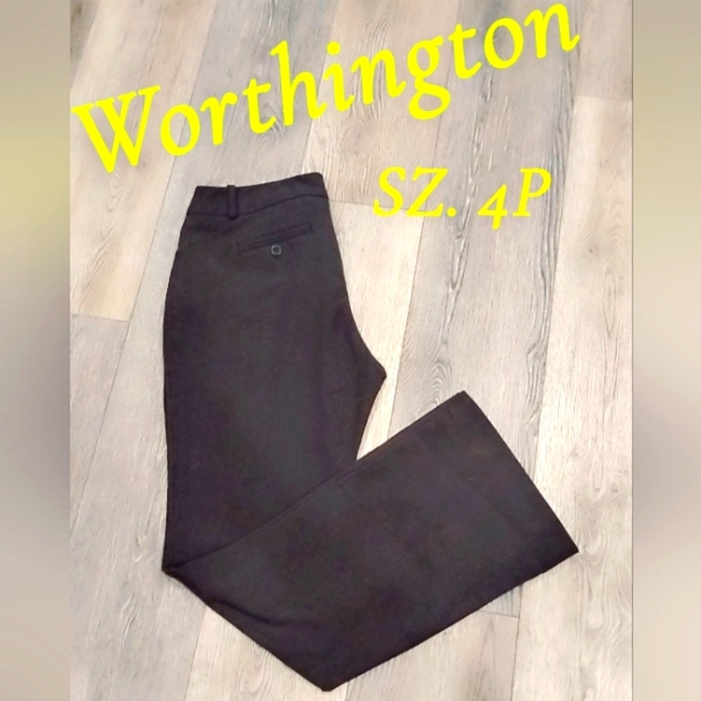 Worthington Black Dress Pants Sz.4P